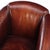 Dutch Art Deco Style Leather Club Chair, C. 1950. For Sale - Image 4 of 8