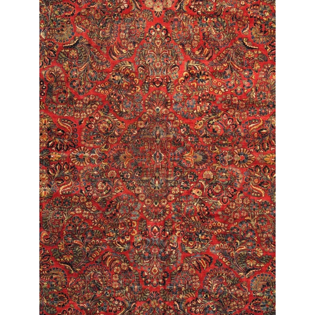 Add a fresh accent to your home with a new rug from the antique sarouk collection. Sarouk collection is inspired by...