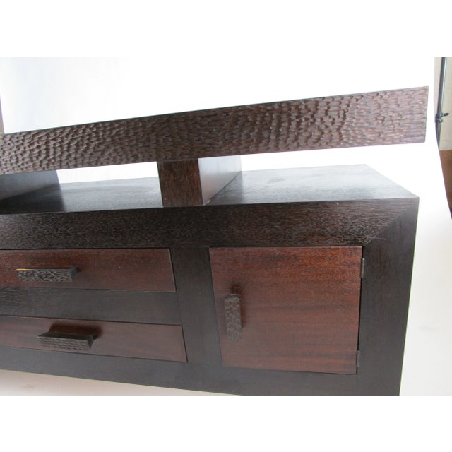 Brown Custom Paul Marra Rustic Modern Sideboard For Sale - Image 8 of 12