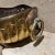 Italian 1950s Egidio Casagrande Hammered Brass Centerpiece Bowl Italy For Sale - Image 3 of 10