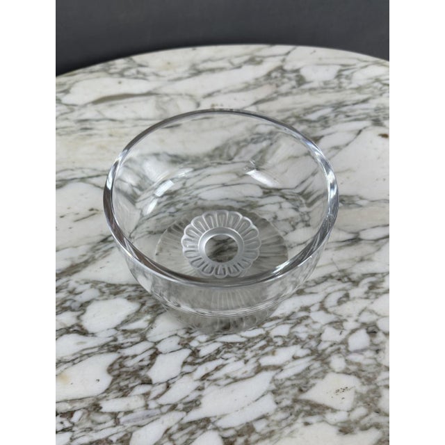 Crystal Bowl by René Lalique, France, 20th Century For Sale - Image 3 of 6