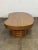 Brown Handcrafted Ribbed Free Form Coffee Table For Sale - Image 8 of 12