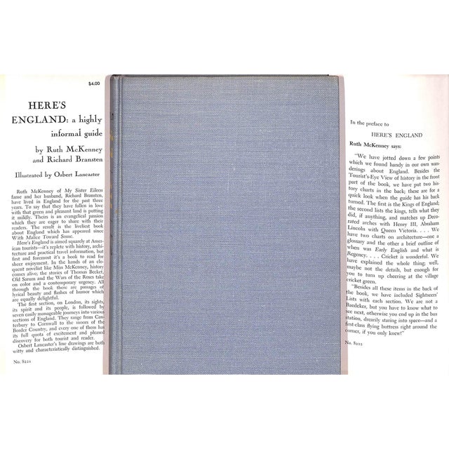 "Here's England: A Highly Informal Guide" 1950 McKenney, Ruth and Bransten, Richard For Sale - Image 4 of 8