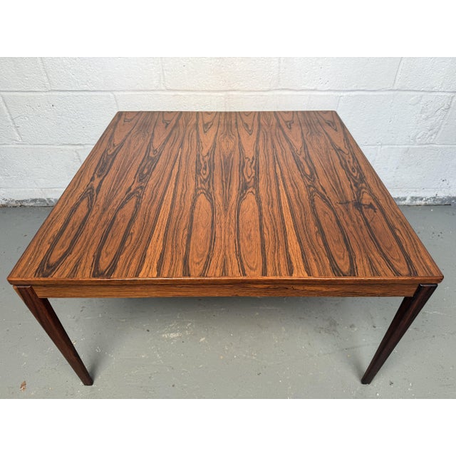 Mid-Century Modern Mid-Century Modern Danish Rosewood Coffee Table For Sale - Image 3 of 10