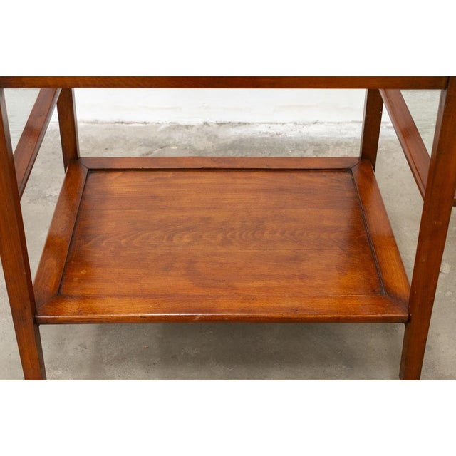 Brown Serving Bar Cart, 1950s For Sale - Image 8 of 13