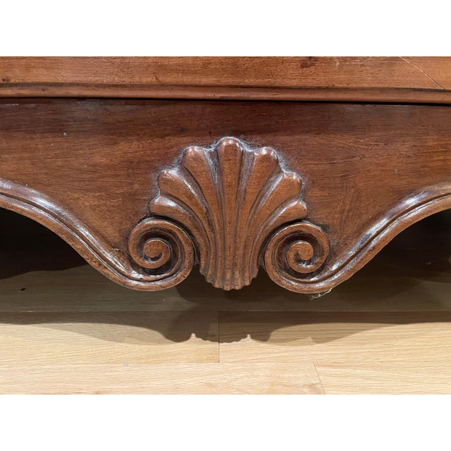 Late 18th Century French 18th Century Walnut Louis XV Period Commode For Sale - Image 10 of 12