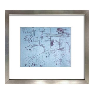 Pablo Picasso Lithograph Guernica Horse Ltd Edition +Custom Frame For Sale