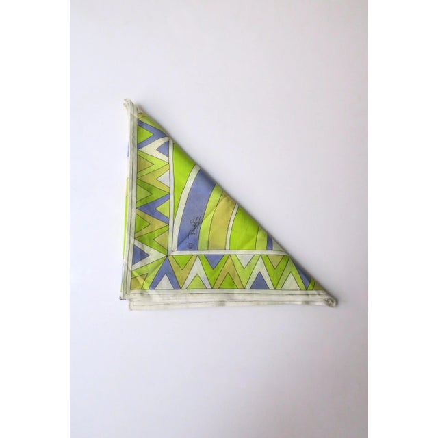 Emilio Pucci Scarf Neck, Head or Handbag For Sale In New York - Image 6 of 9