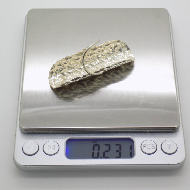 Vintage Italian Handmade Genuine Silver Table Centerpiece Dollhouse Miniature For Sale - Image 9 of 10
