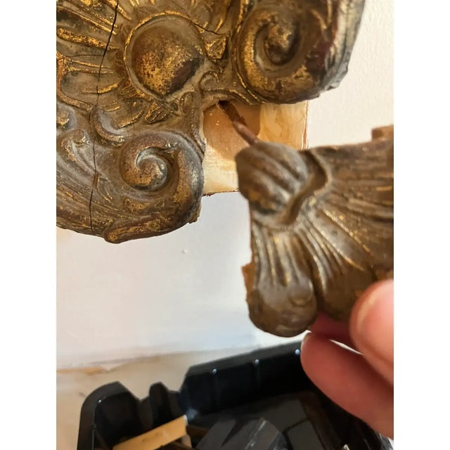 Wood Mid-Century, 1950s Venetian Veduta Oil on Canvas Painting, Signed by Giorgio Guarana For Sale - Image 7 of 9