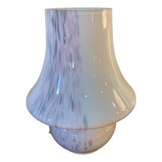 Italian Murano Glass Table Lamp, 1980s For Sale