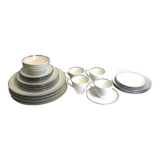1960's Mid Century Modern Dish Set by Johann Haviland-27 Piece Set For Sale