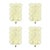 Mid-Century Amber Bubble Glass Wall Sconces by Helena Tynell for Limburg, Germany, 1960s, Set of 4 For Sale - Image 11 of 11