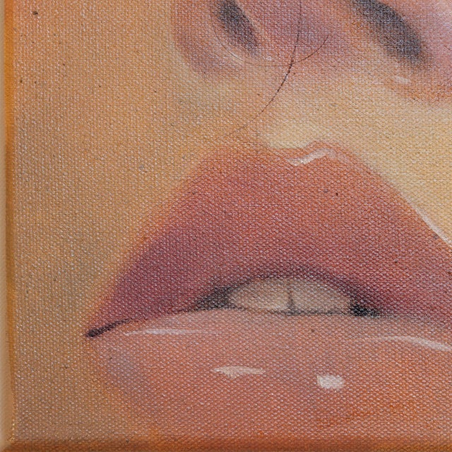 2020s Dusky - Original Neutral Contemporary Figurative Oil Painting on Canvas For Sale - Image 5 of 9
