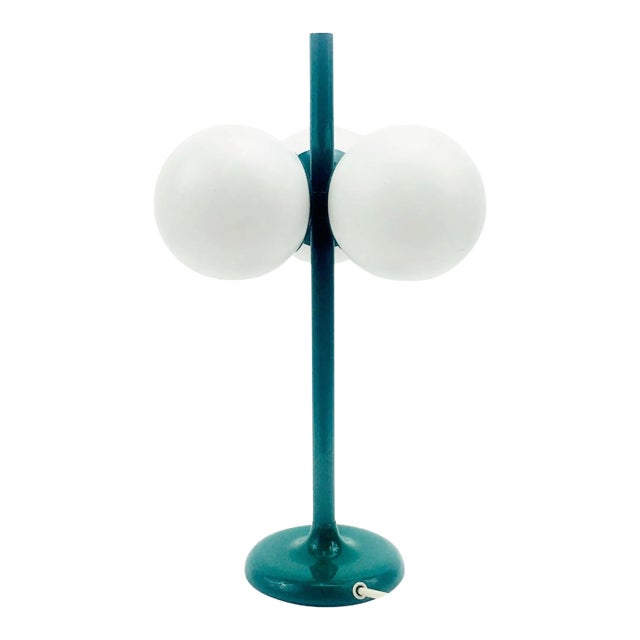 Large Mid-Century Space Age Table Lamp From Kaiser Leuchten, Germany, 1960s For Sale