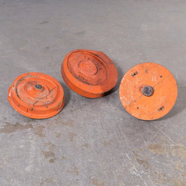 Industrial Casting Foundry Moulds, 1960s, Set of 3 For Sale - Image 6 of 8