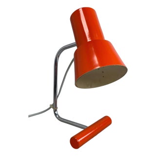 Model 85133 Red Desk Lamp by Josef Hurka, 1970s For Sale