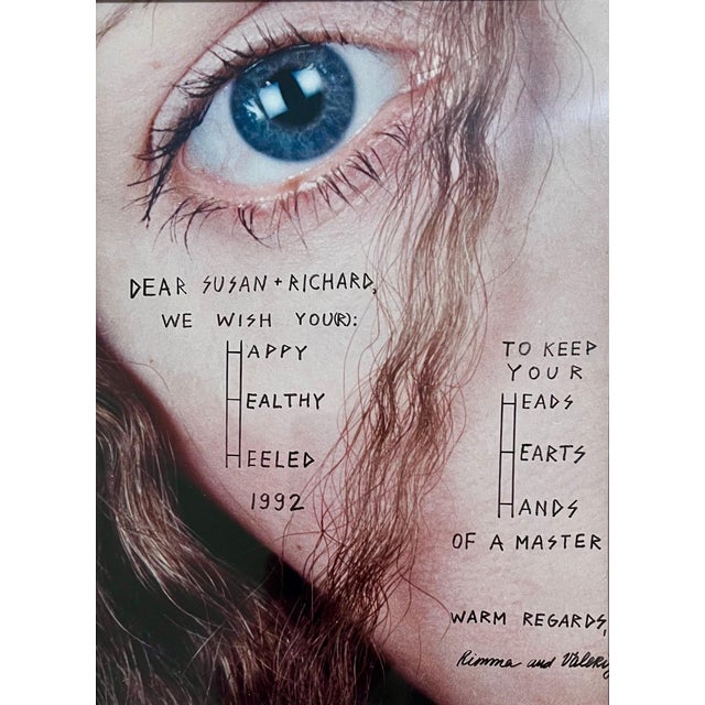 Greetings, 1992 Photograph 10.25 h × 7.5 w in (26 × 19 cm), Frame 11 x 8 inches Photo mounted to foamcore and framed...