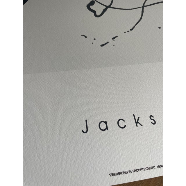 White Jackson Pollock (1912-1956), Zeichnung in Tropftechnik, 1960, Copyright 2000 I. Pollock/Sofam ..... For Sale - Image 8 of 11