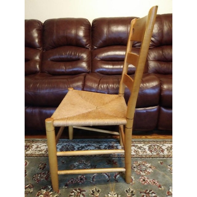 Ethan Allen Farmhouse Pine Collection Dining Chairs Set of 6 Chairish