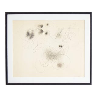 “Fraudulent Garden” Abstract Ink Drawing by William Itter For Sale