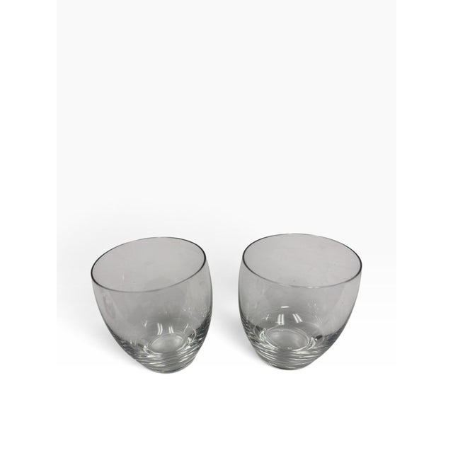 Elevate your home bar curation to the absolute peak of French luxury with this authentic pair of Baccarat Crystal...
