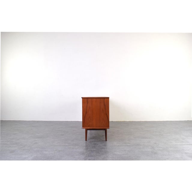 Wood Mid-Century Modern Hand-Painted Teak Sideboard, 1960s For Sale - Image 7 of 17