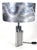 Postmodern Table Lamp with Lampshade in the style of Reggiani, 1970s For Sale - Image 3 of 10