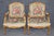 An exquisite pair of French Louis XV-style fauteuil armchairs, dating from the late nineteenth to early twentieth century,...