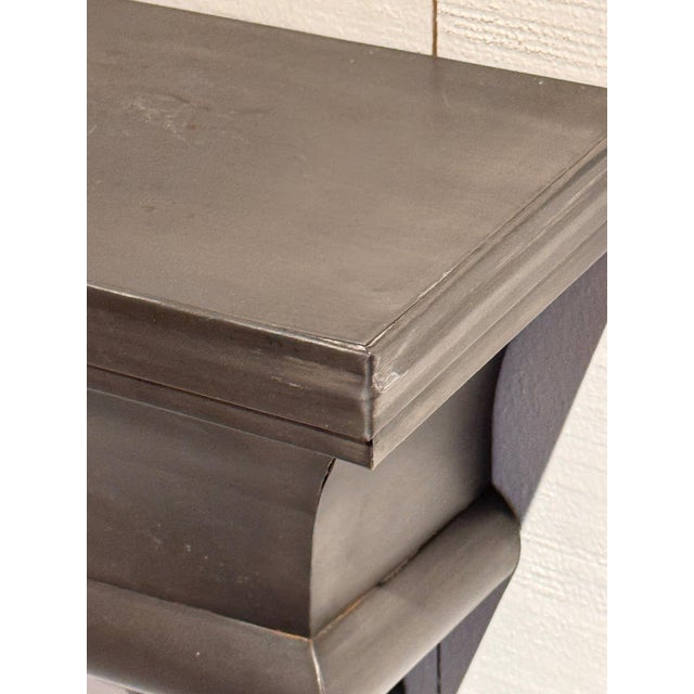 Metal Pair of Metal Wall Brackets For Sale - Image 7 of 10