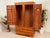 Pine Primitive Mid-Century Vintage Armoire For Sale - Image 11 of 12