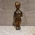 AMBIANIC presents Art Sculpture Golden Oscar Cycladic Figurine Gold Leaf 11.88 tall x 3.5 w x 2 d Preowned original...