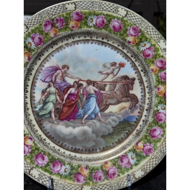 Apollo the Sun God Early 20th Century Decorative Wall Plate For Sale - Image 10 of 12