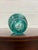 Early 20th Century Vintage Hemingray 40 Aqua Teal Glass Insulator For Sale - Image 5 of 7