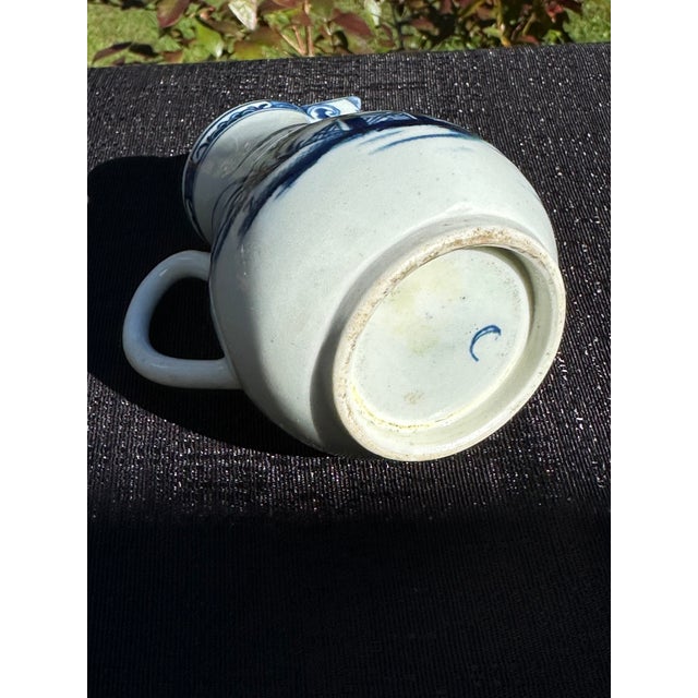 Ceramic Antique English Worcester Sparrow-Beak Cream Jug, Circa 1770–1785 For Sale - Image 7 of 14