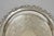 Vintage Oneida Victorian Round Silver Plated Serving Platter Tray W/ Handles For Sale - Image 11 of 14