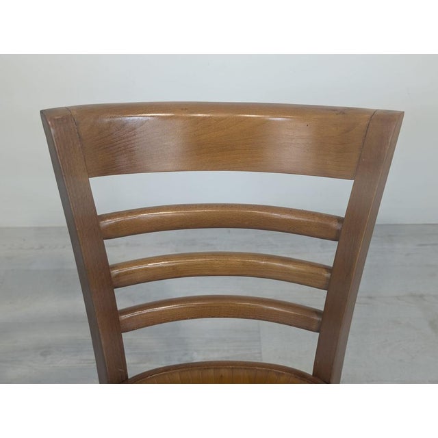 1990s Paged Amp 8000 Beech Chair, 1990s For Sale - Image 5 of 18