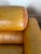 Vintage 1970's Italian Cognac Leather Lounge Chairs For Sale - Image 13 of 16
