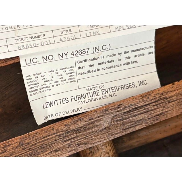 1970s Lewittes Furniture 1970s Rattan/Wicker Swivel Chair For Sale - Image 5 of 5