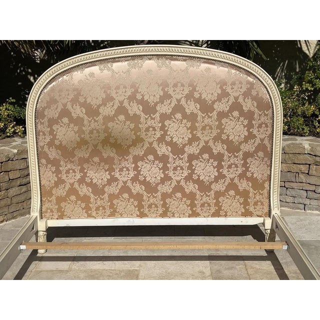 Louis XVI Style Lacquered Bed For Sale - Image 6 of 13