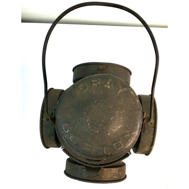 American Peter Gray & Sons Railroad Switch Lantern - Michigan Central Railroad For Sale - Image 3 of 12