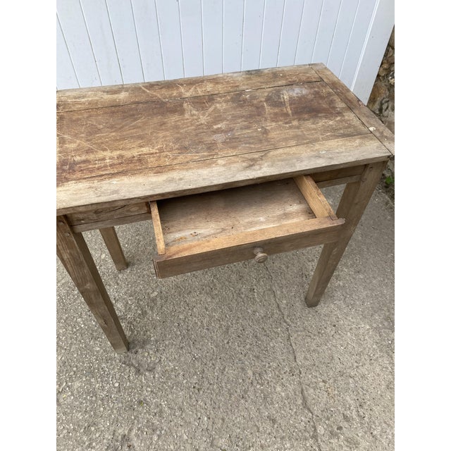 1920s Vintage Desk in Oak, 1920s For Sale - Image 5 of 18