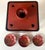 Mid-Century Modern Late 19th Century Japanese Lacquered Sake Drinking Set Meiji Period - 4 pcs For Sale - Image 3 of 18