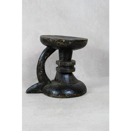 Vintage Tonga Stool, Zimbabwe For Sale - Image 3 of 5