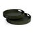 A stylish fusion of structure and sophistication, this round fluted tray brings refined texture to everyday organization....