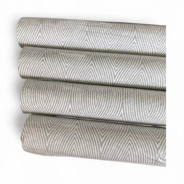 Schumacher Bark 5007591 Fog Wallpaper From Drawn From Nature Collection - Set of 4 Double Rolls For Sale - Image 11 of 15