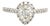 Pear Shaped Diamond Engagement Ring 14k Gold 1.19 TCW Certified, Size 4.5 For Sale