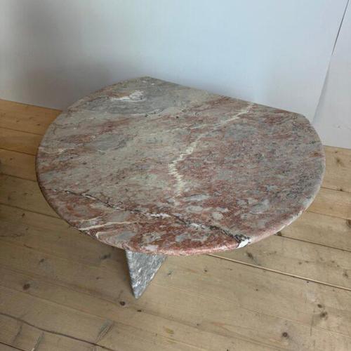Vintage Danish Marble Coffee Table, 1960 For Sale - Image 4 of 6