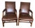 Ralph Lauren for Henredon Leather Executive / Library Chairs — Pair For Sale