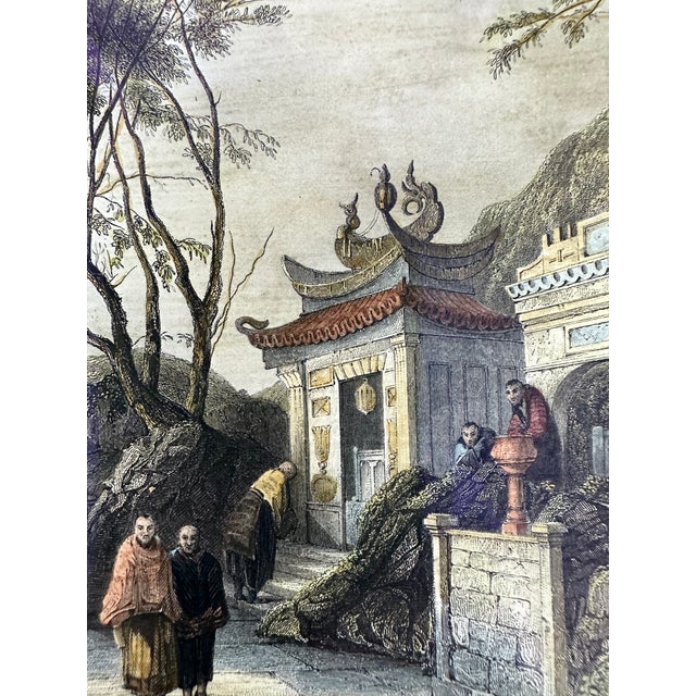 Printmaking Materials Pair of Thomas Allom Engravings For Sale - Image 7 of 11